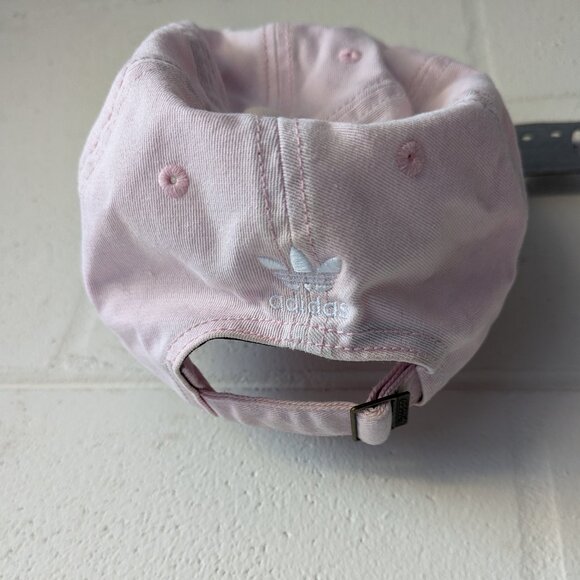 Slideback Hat Pink OSFM Adjustable Embroidered Vented Holes - Picture 2 of 6
